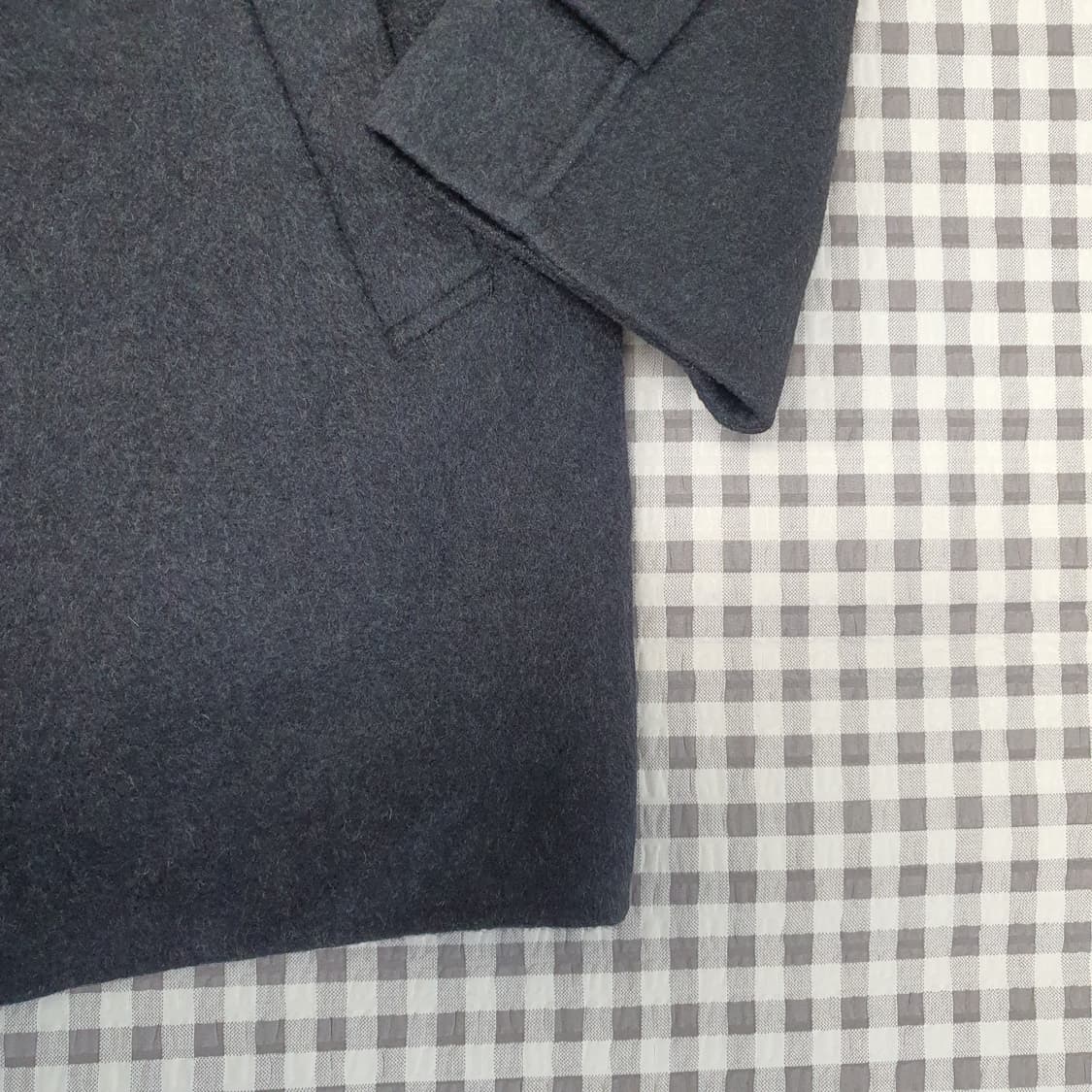 캠브랏지 오버핏 하프코트 남자95~100 상품이미지4