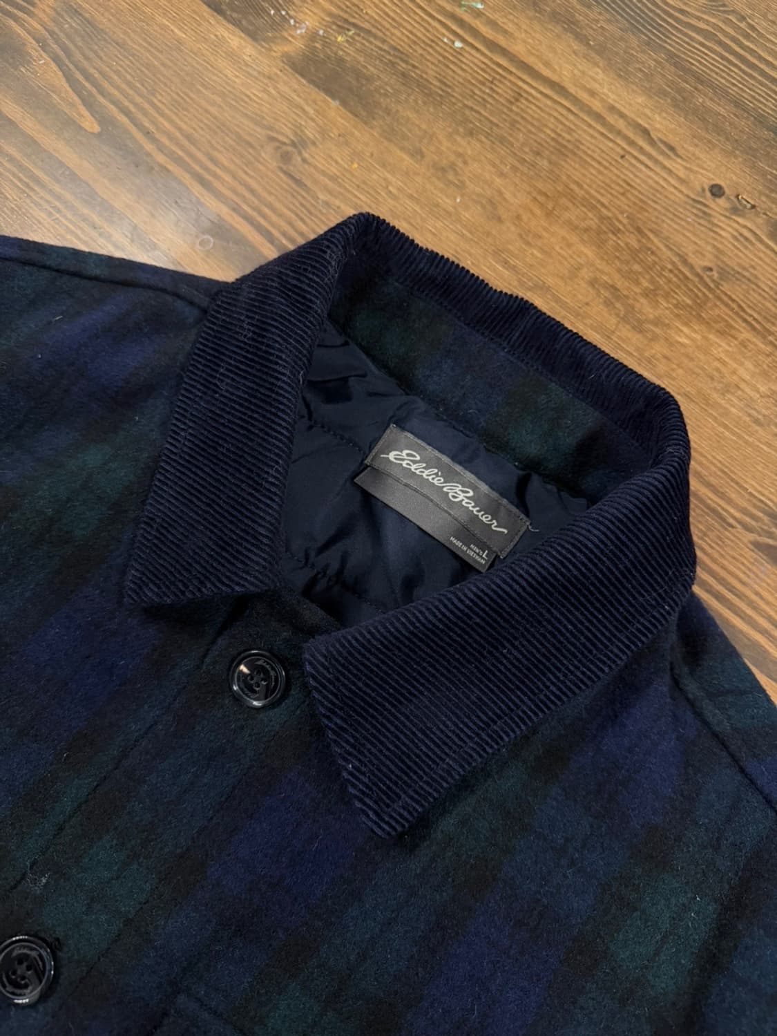 에디바우어 블랙와치 아웃도어 자켓 100 상품이미지8