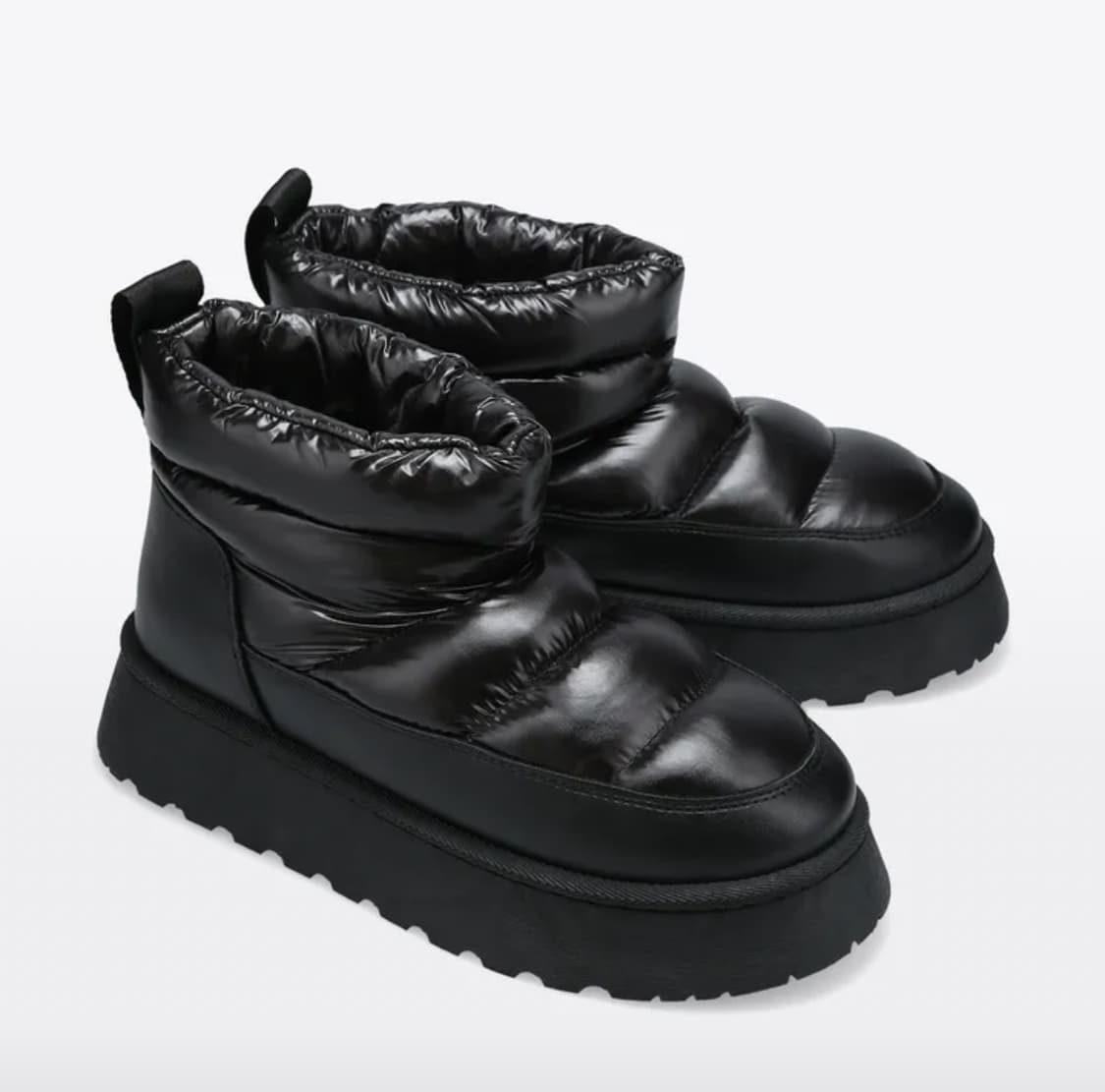 [1회착용] 슈펜 플랫폼 패딩부츠 블랙 부츠 240 상품이미지1
