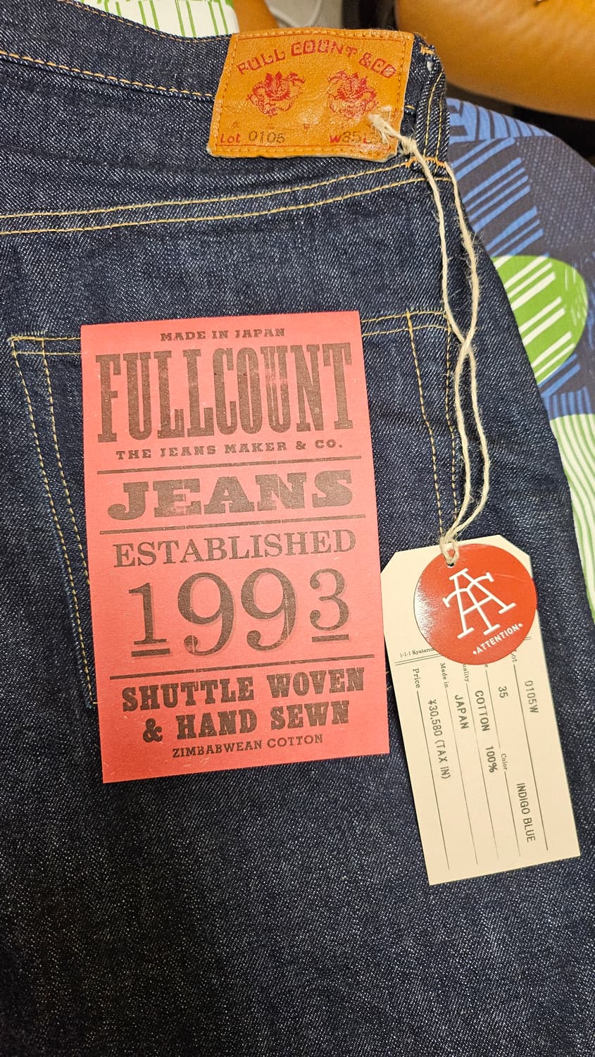 풀카운트 0105w 35사이즈 판매합니다 상품이미지2