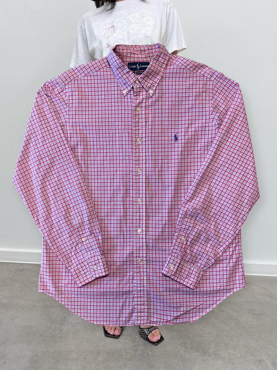 폴로랄프로렌 체크 셔츠 (Man 2XL) AA0597 상품이미지1