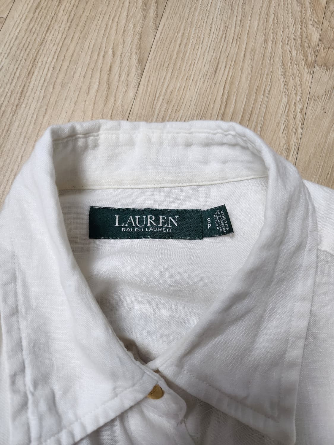 폴로 랄프로렌 린넨긴팔셔츠 (S 상품이미지7