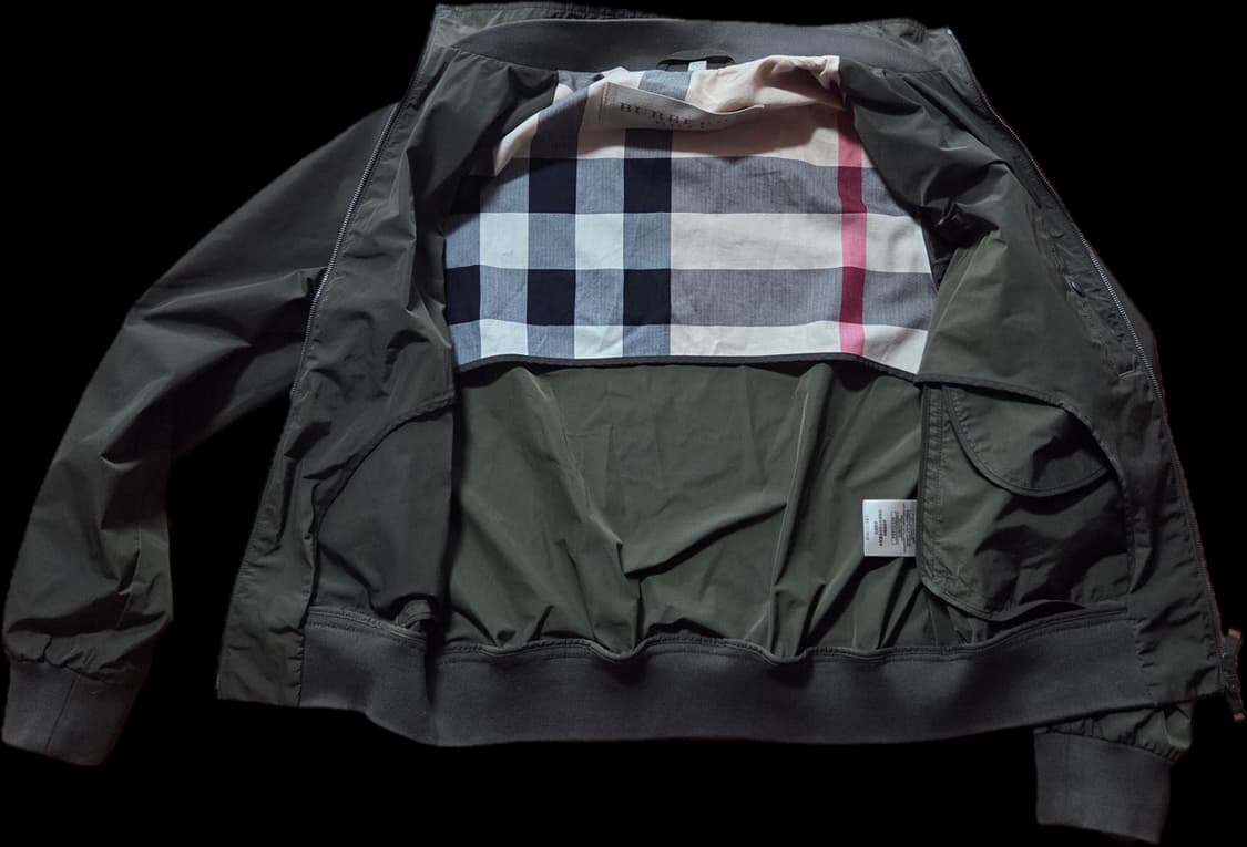 버버리 브릿 나일론 해링턴 보머 블루종 크롭 자켓 상품이미지2