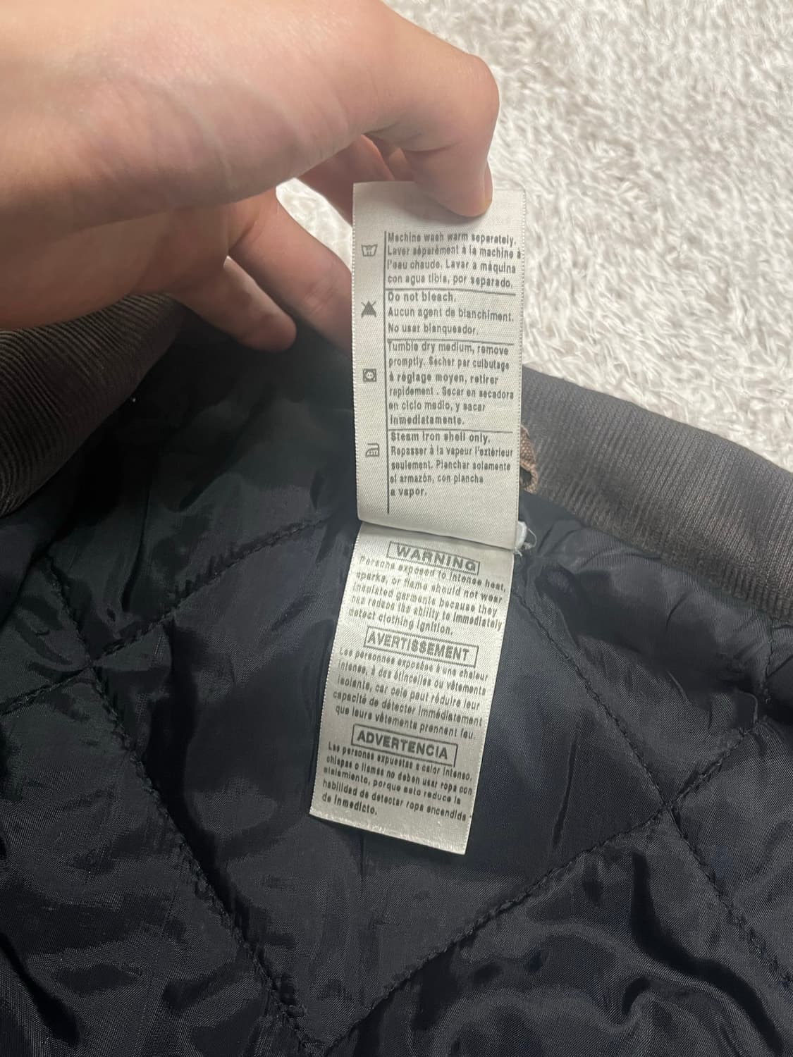 칼하트 j22 dkb 디트로이트 빈티지 워크자켓 상품이미지10