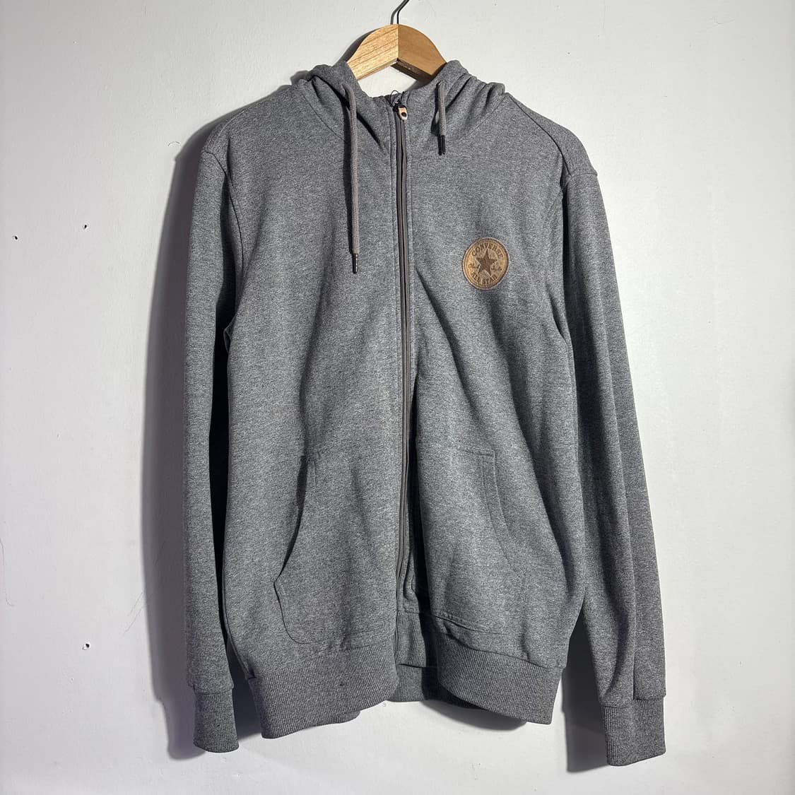 컨버스 그레이 후드집업 (무료배송) 상품이미지1