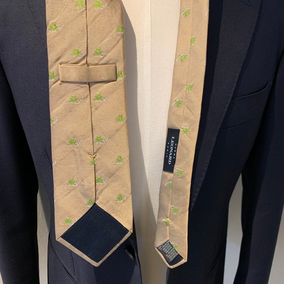 레오나드 명품 클래식넥타이 최상급 A+등급 혼방 8.6cm 상품이미지2