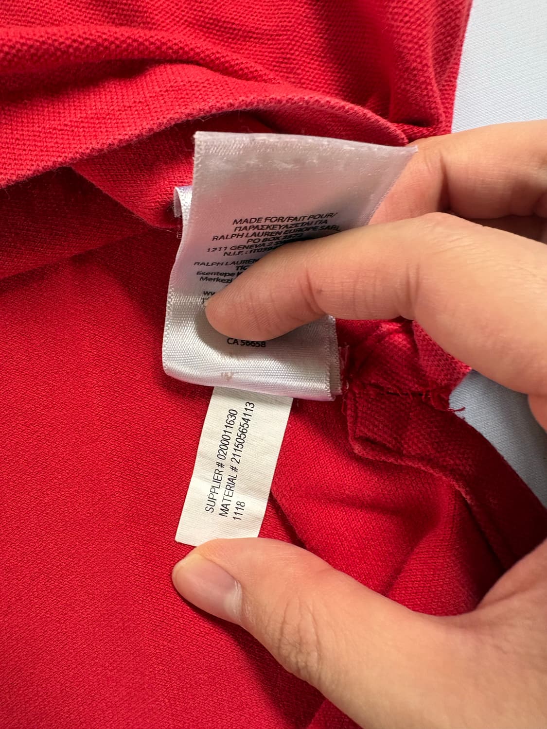 폴로 랄프로렌 카라 티셔츠 상품이미지6