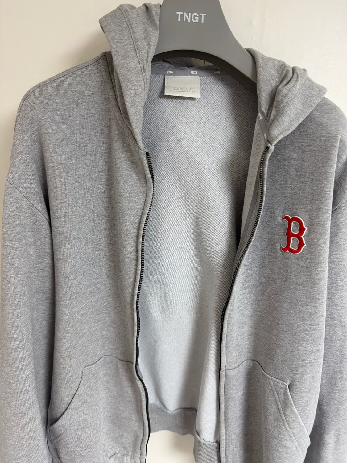 MLB x DISNEY 미키마우스 Boston 후드집업 상품이미지3