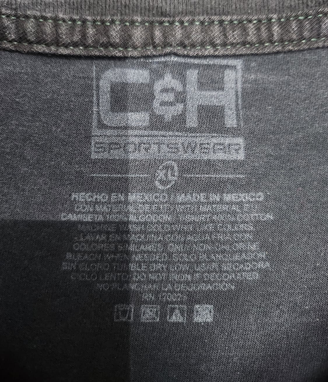 C&H 에밀리아노 자파타 프린팅 반팔티 XL 상품이미지3