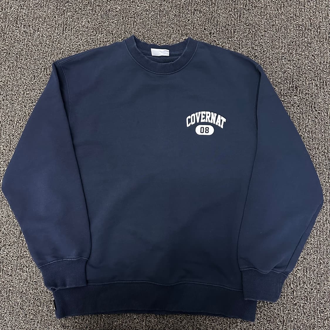 커버낫 맨투맨 네이비 95(M) 상품이미지1