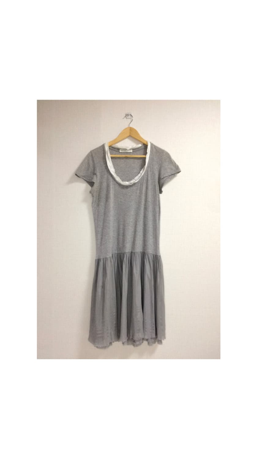 Sacai luck 사카이억 그레이 반팔 원피스 상품이미지1