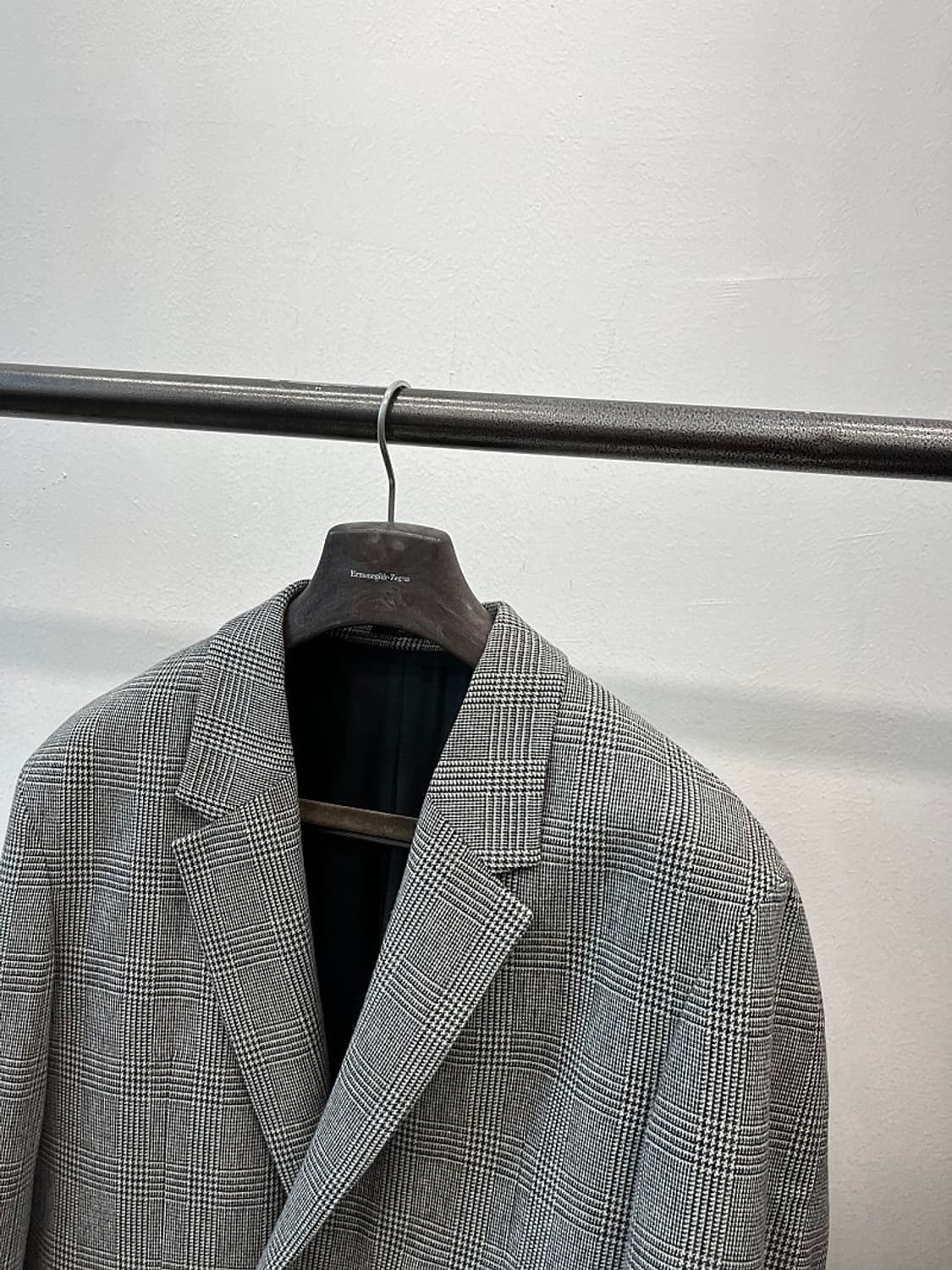 100) 질스튜어트 글렌체크 더블자켓  상품이미지4