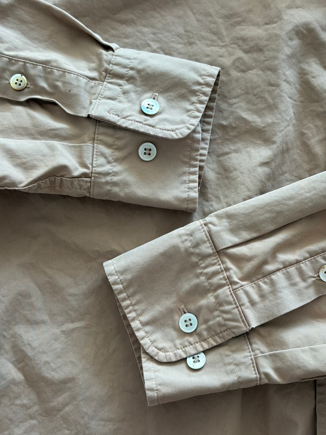 90s 올드 CP컴퍼니 나일론 코튼 셔츠 L (100-105) 상품이미지4