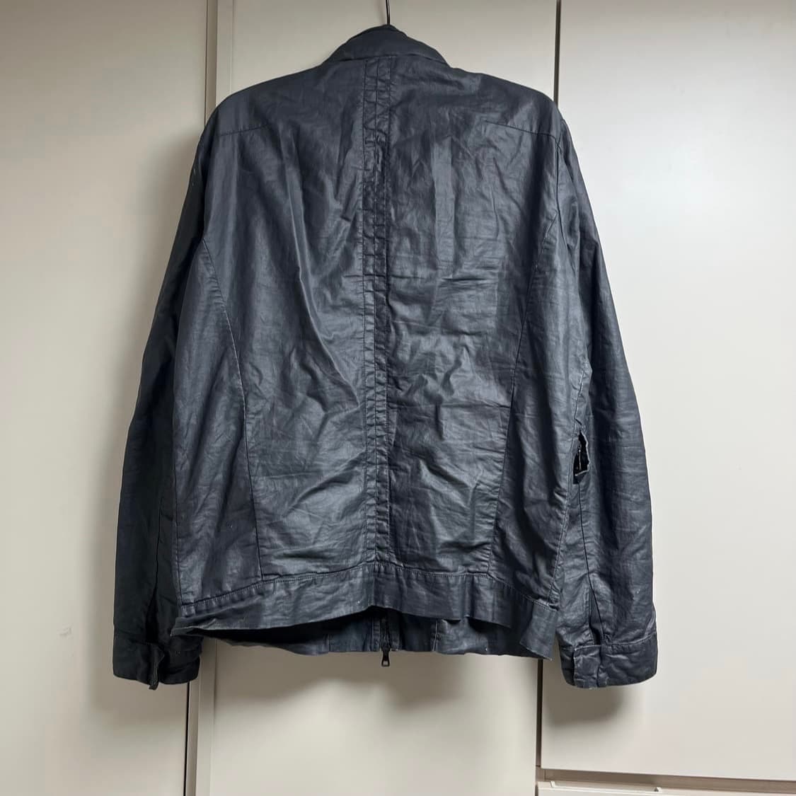 트랜짓 린넨 코티드 자켓 상품이미지3