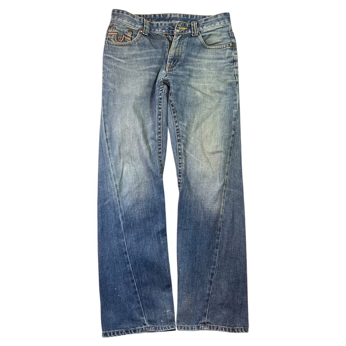 트루릴리전 스트레이트 데님팬츠 상품이미지2