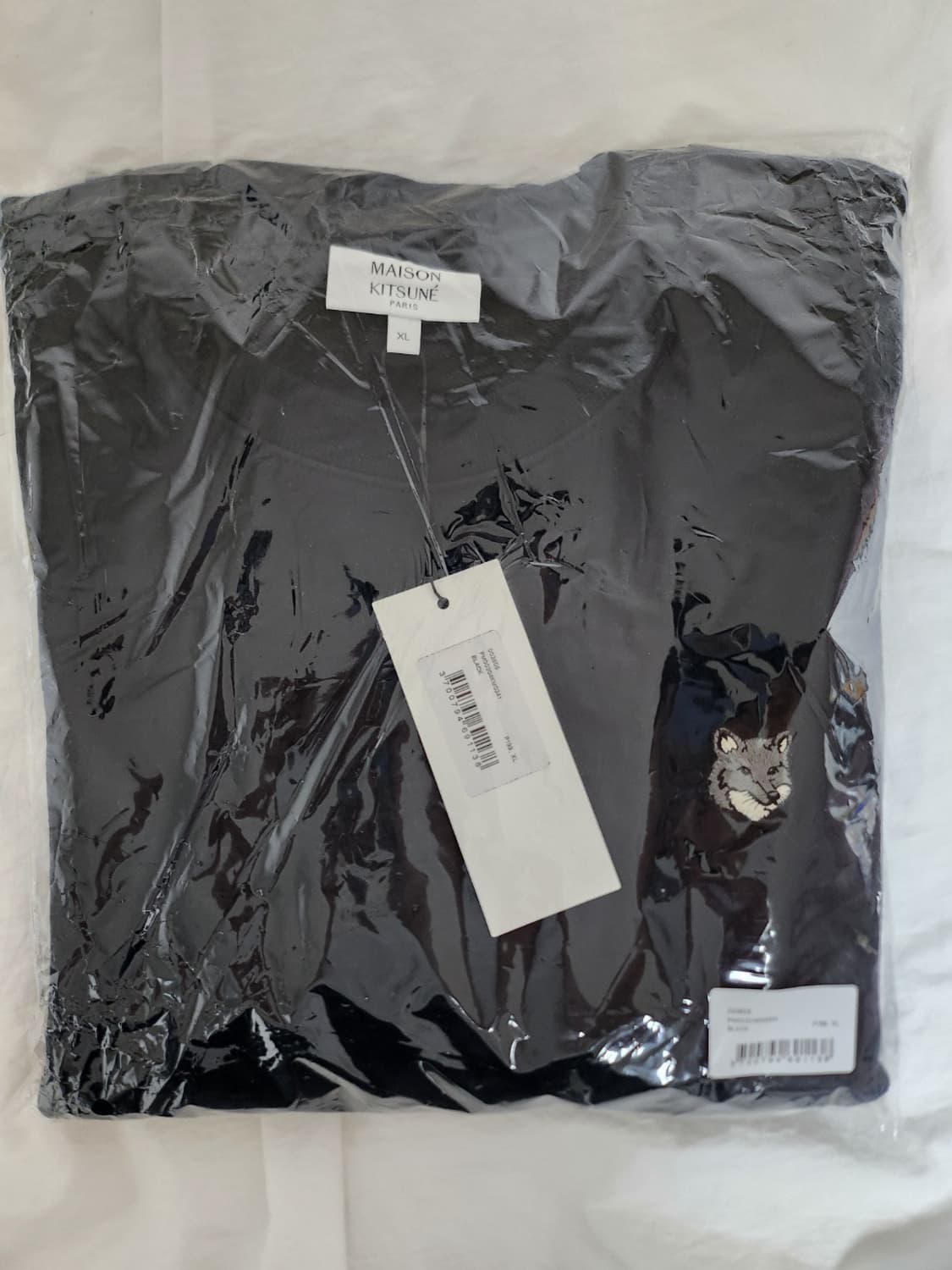 메종키츠네 블랙 맨투맨 XL 상품이미지4