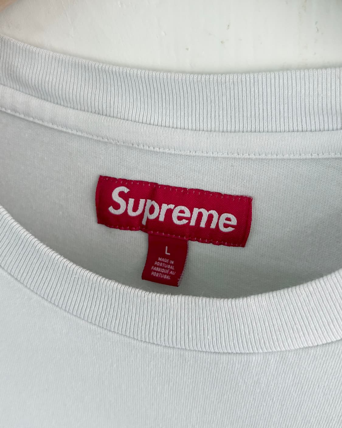 Supreme 슈프림 화이트컬러 박스로고 티셔츠 상품이미지6