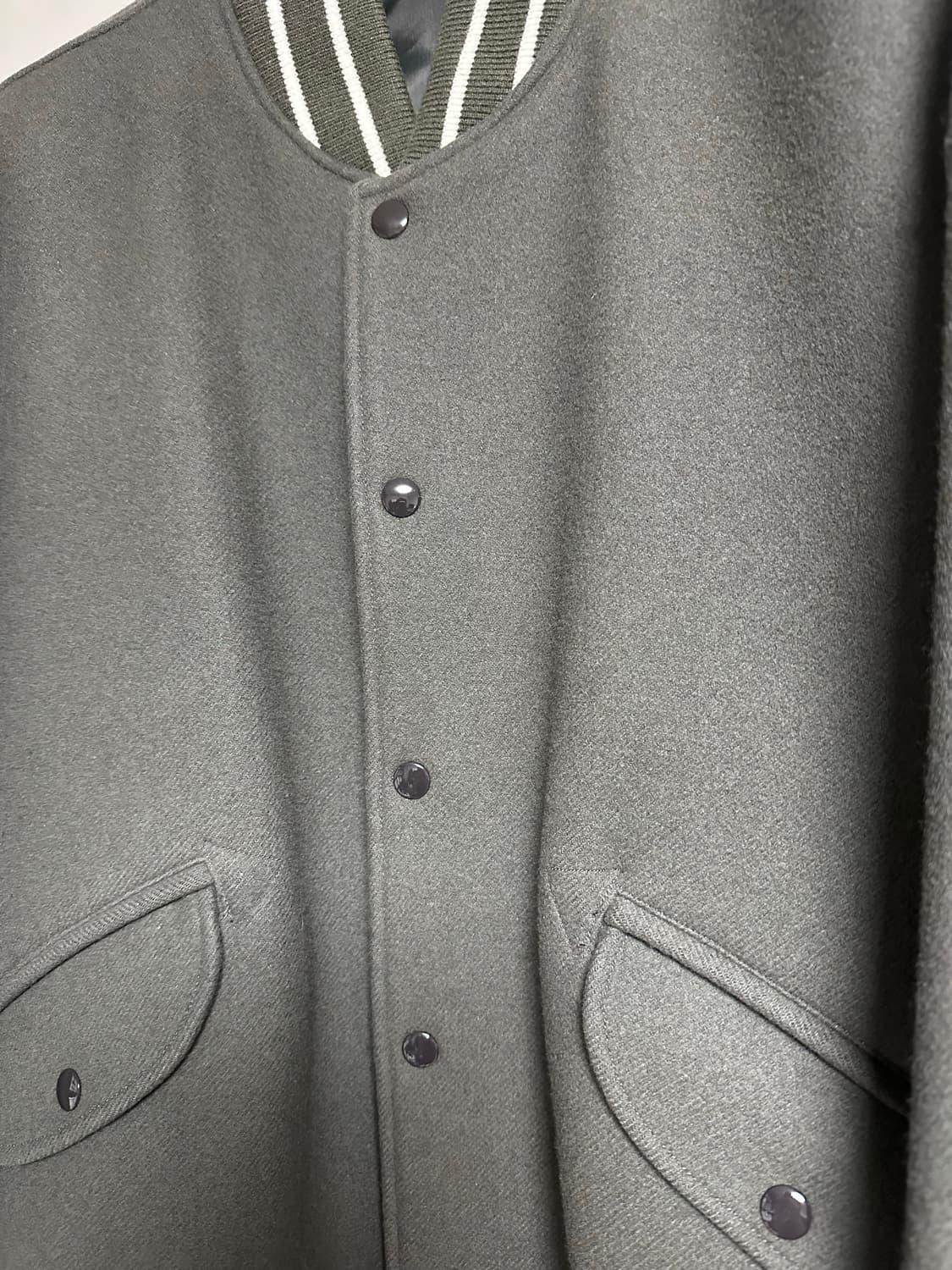 브라운야드 22FW 바시티 자켓 올리브 (5사이즈)ㅢ 해 상품이미지2