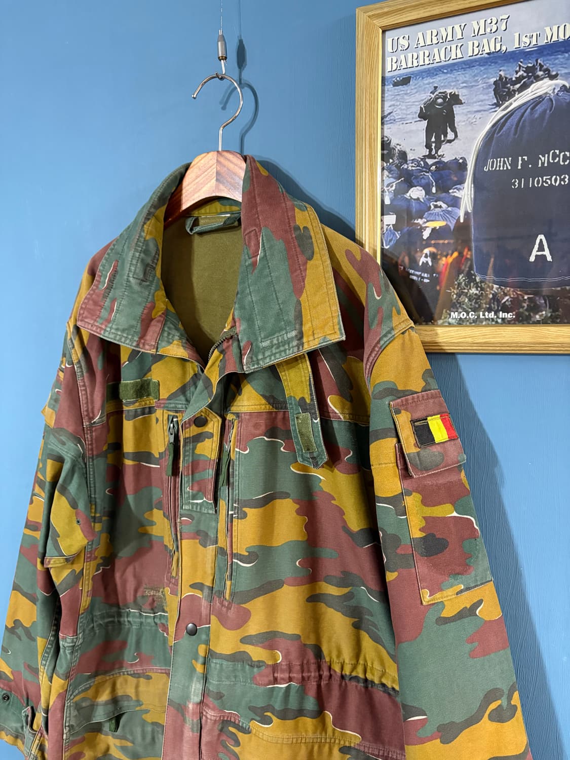 90s Belgian army M90 Filed Jacket. 상품이미지2