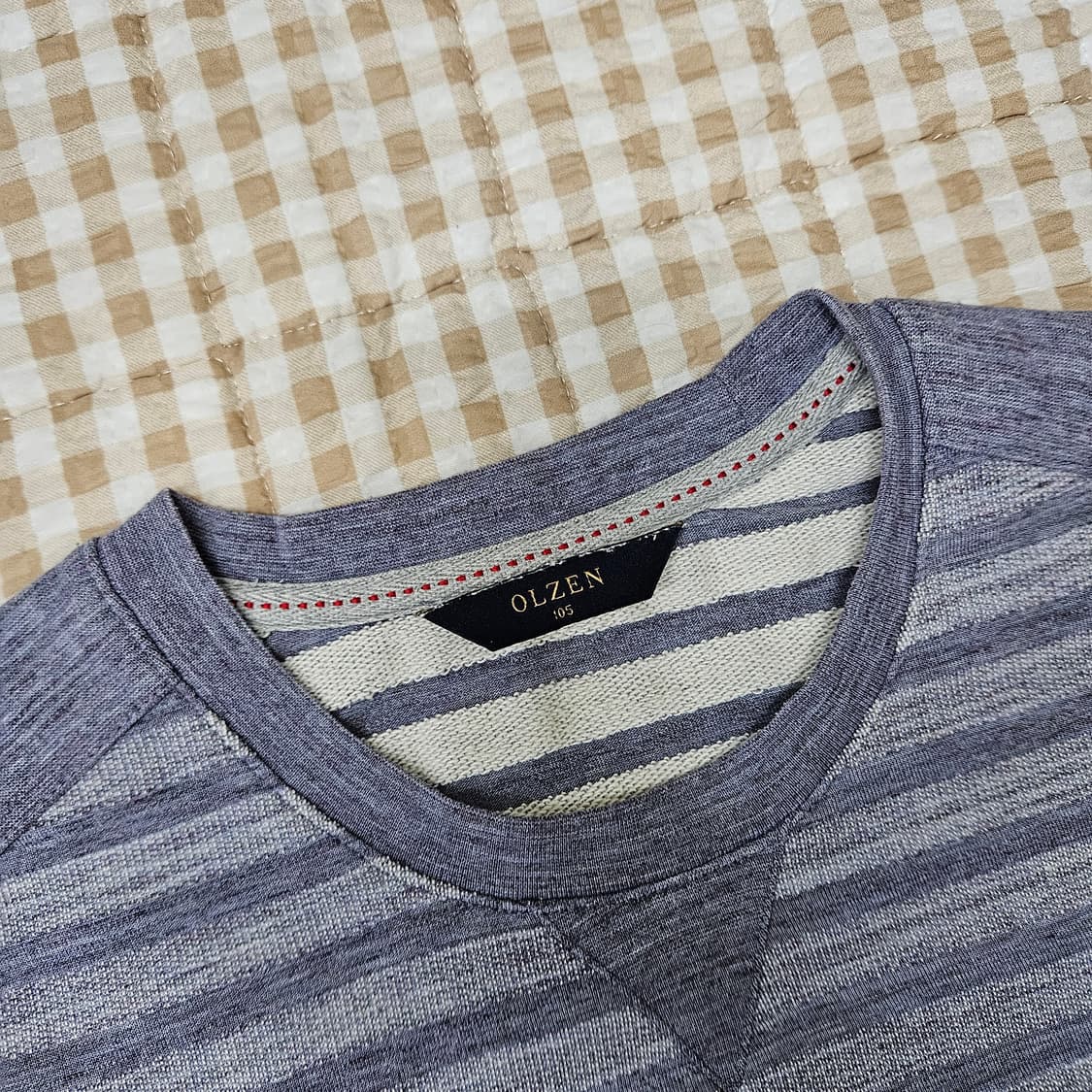 올젠 긴소매 면티 남자100 상품이미지2