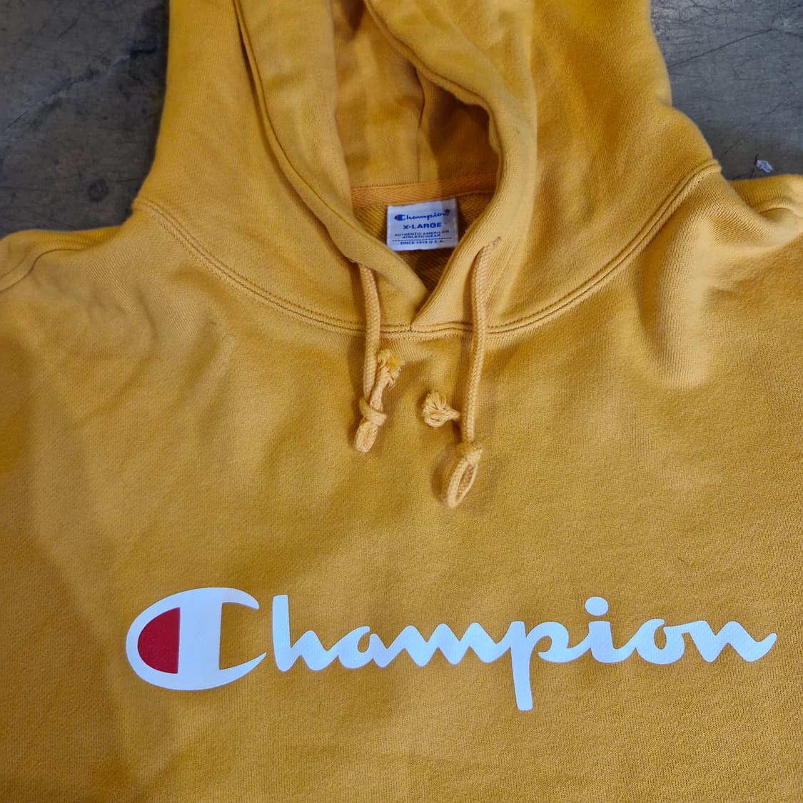 챔피온 스펠아웃 로고 후드티 XL 상품이미지2