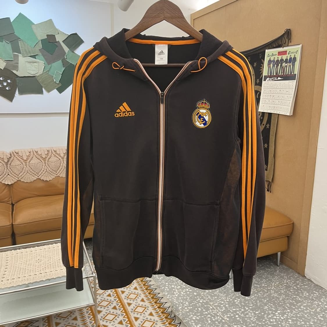 아디다스 레알마드리드 초코브라우니 후드집업 100 C11107 상품이미지3