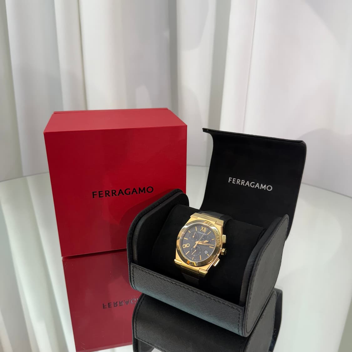 [25년] 페라가모 베가 크로노 쿼츠 시계 SFMR01224 상품이미지2