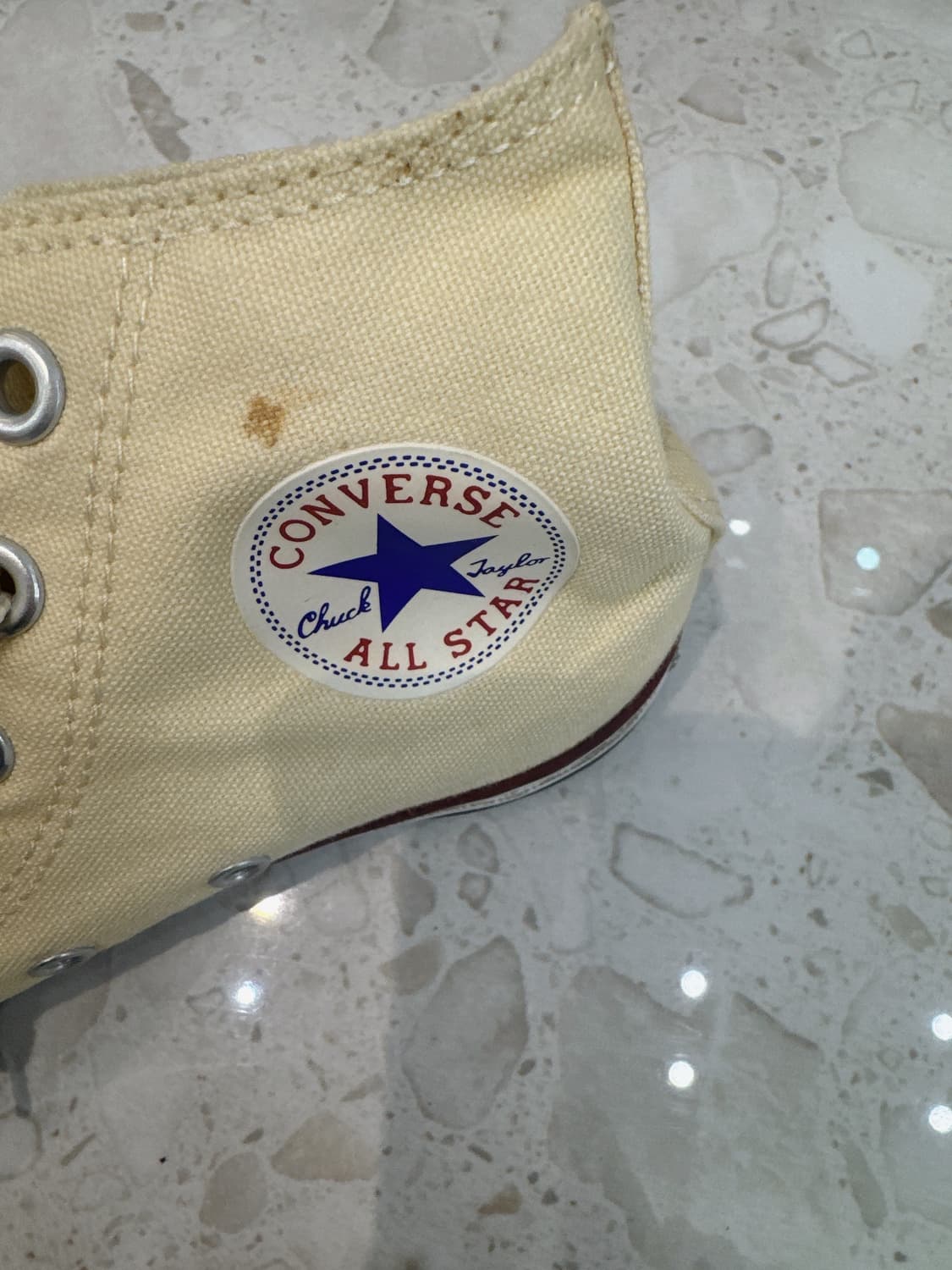 컨버스 하이 아이보리 225 상품이미지5