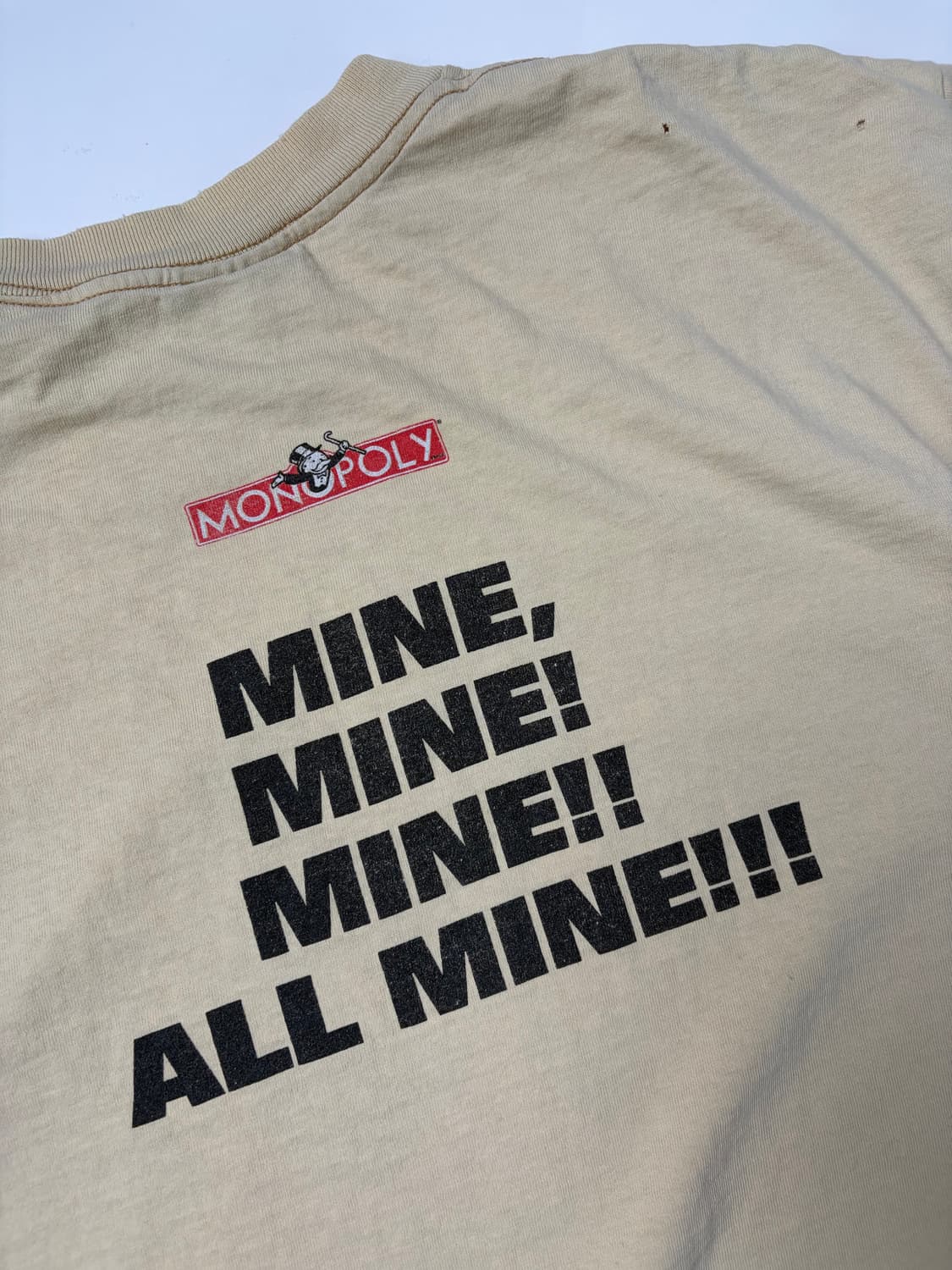 90s Monopoly Tee (beige) 상품이미지7