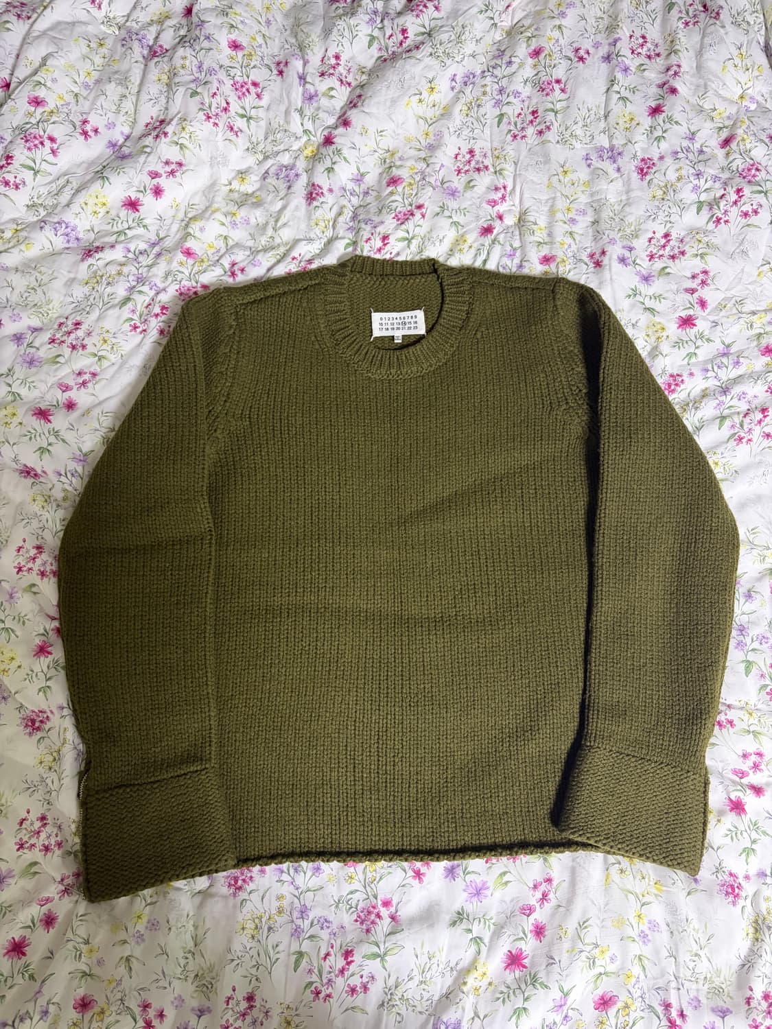 마르지엘라 울 블렌드 지퍼 니트 상품이미지2