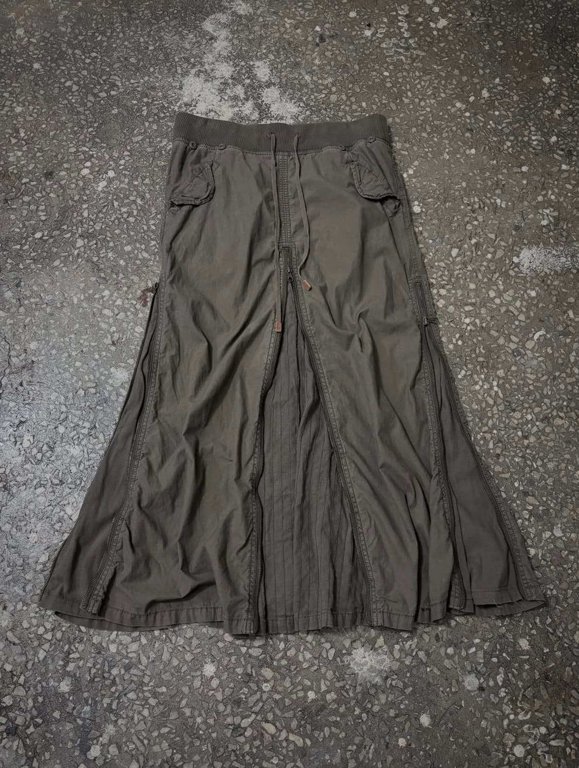 G.O.A Ziper Detail Skirt 상품이미지1