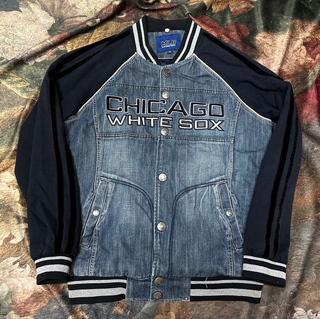 MLB 빈티지 시카고 화이트삭스 베이스볼데님자켓 100 상품이미지1