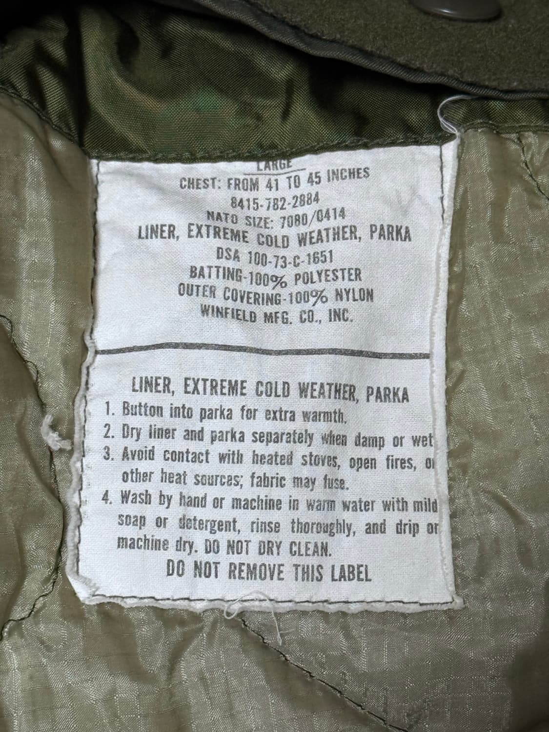 M-65 피쉬테일 개파카 상품이미지3