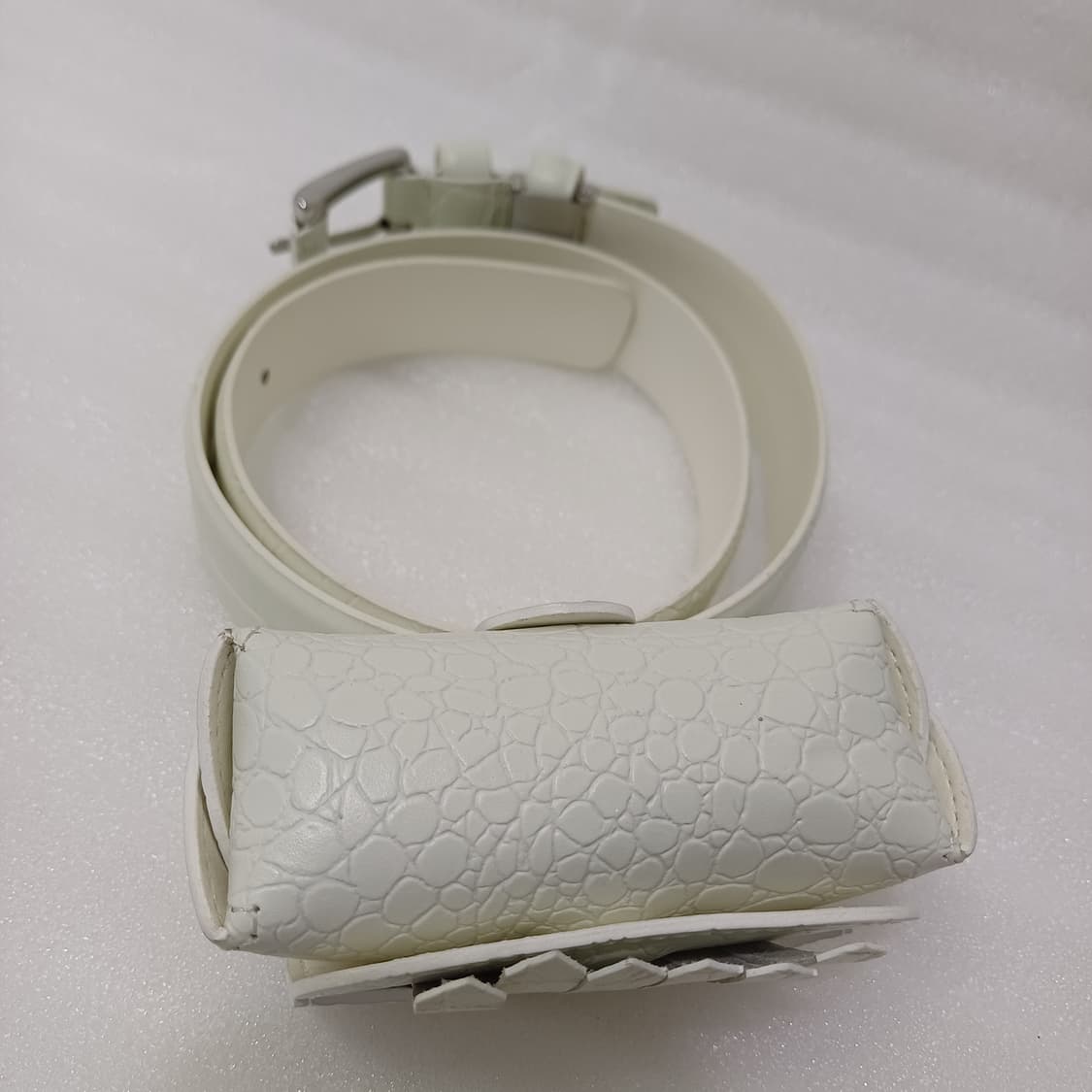 아디다스 골프 여성 가죽 벨트 S ~ M + 볼케이스 흰색 사랑봉봉 상품이미지4