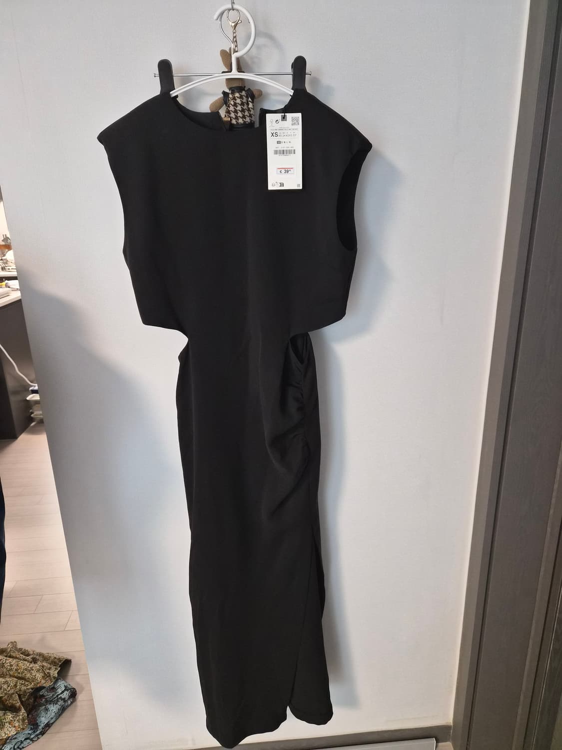 택달린새상품 자라컷아웃 롱원피스 상품이미지7