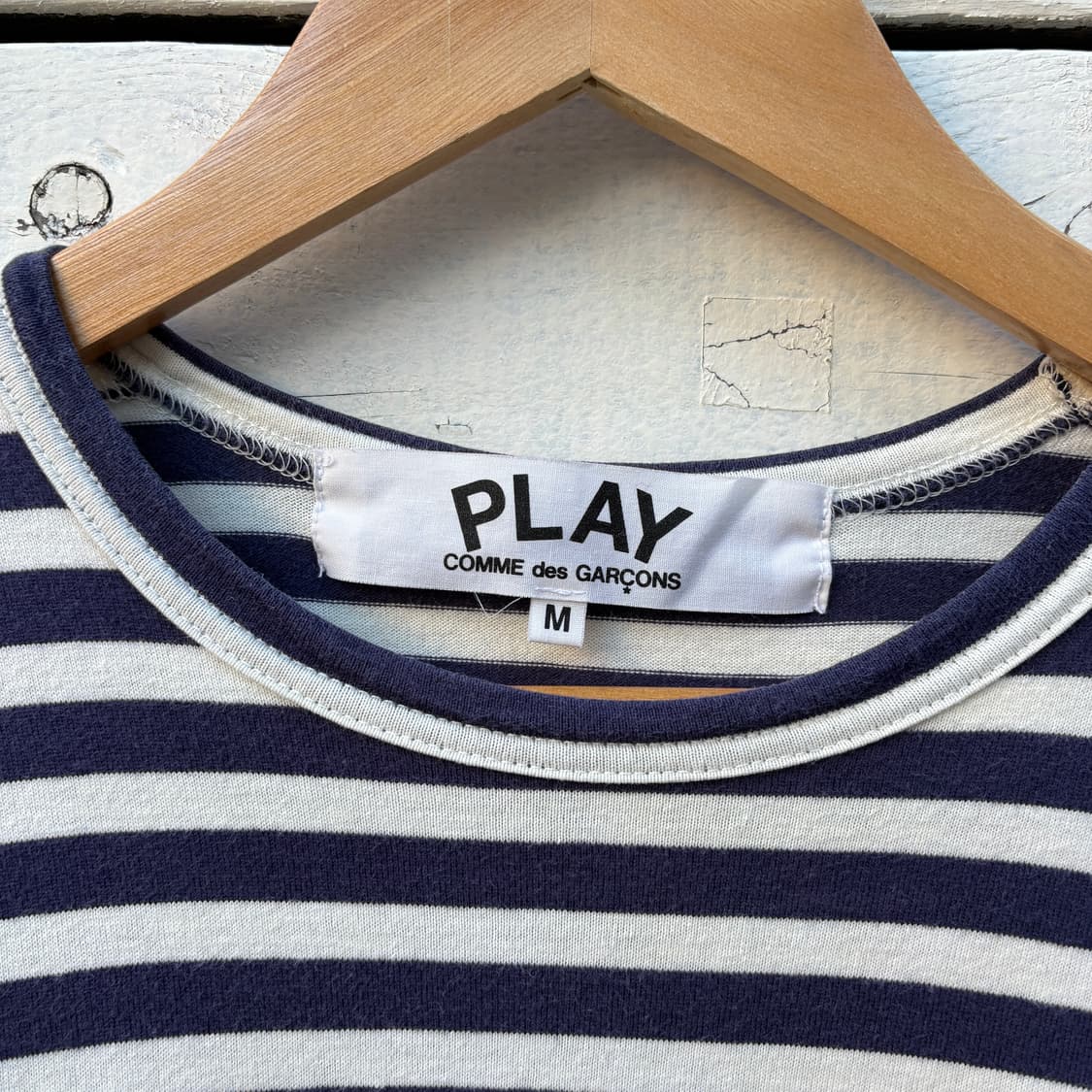 Comme des Garcons 꼼데가르송 스트라이프 롱슬리브 티셔츠 상품이미지4
