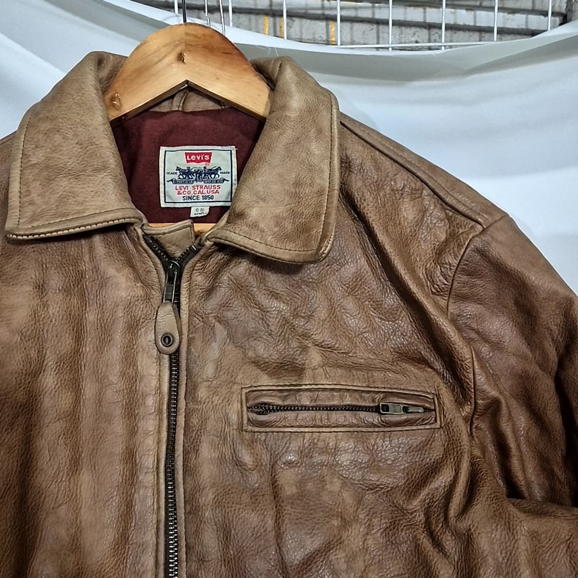 리바이스 소가죽 스포츠 자켓 상품이미지2