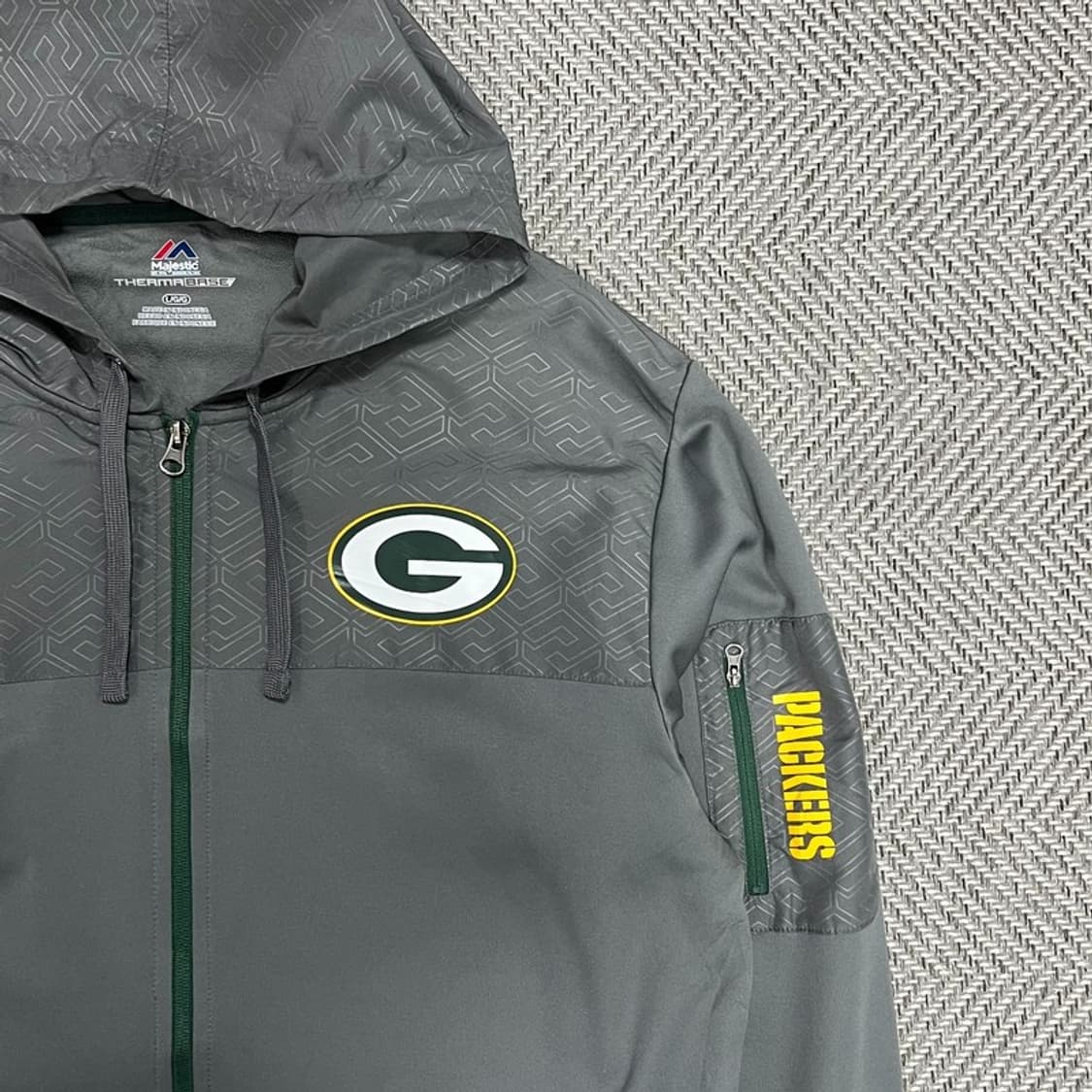 마제스틱 그린베이 패커스 후드 집업 v0823 상품이미지5