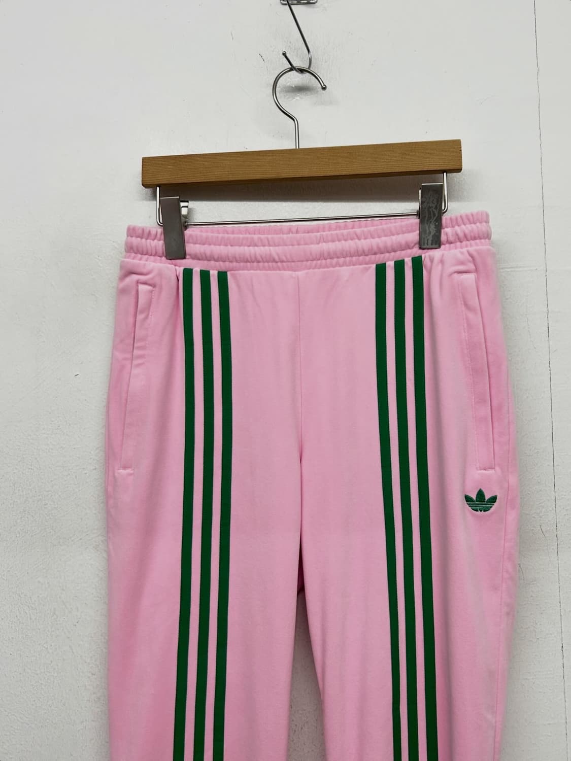 아디다스 벨루어 핑크 트레이닝 세트 상품이미지6