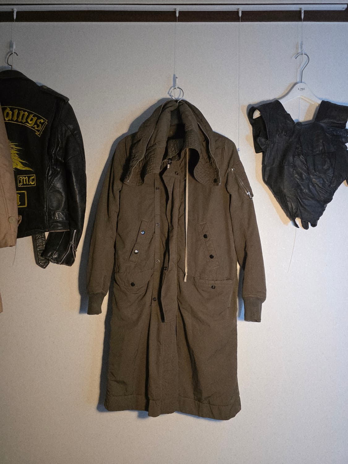 Rick Owens DRKSHDW 13fw long parka coat 상품이미지5