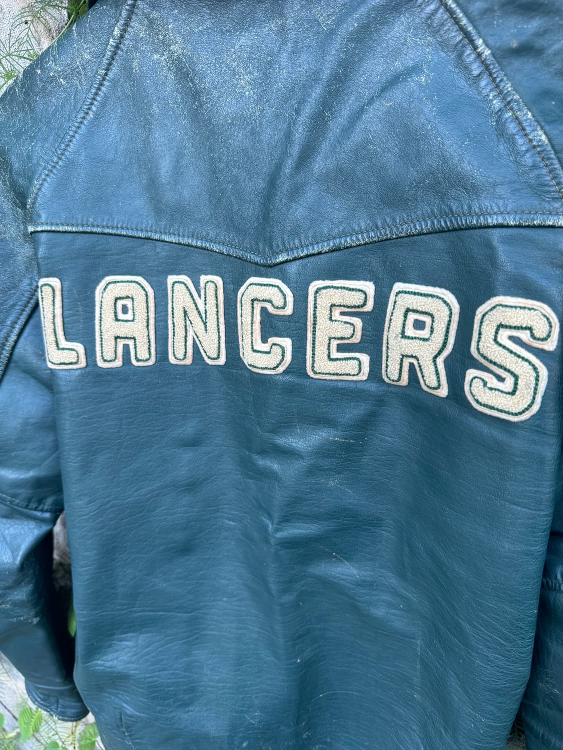 60s 영국 가죽 자켓 british leather jacket 영국군 상품이미지10