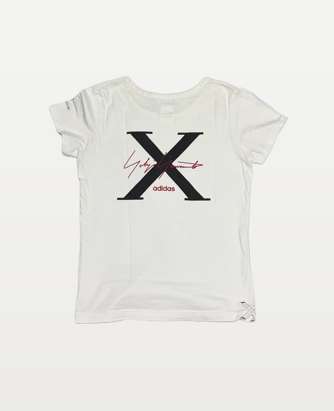 S)Yohji YamamotoxAdidas10주년 기념 반팔 티셔츠 상품이미지1