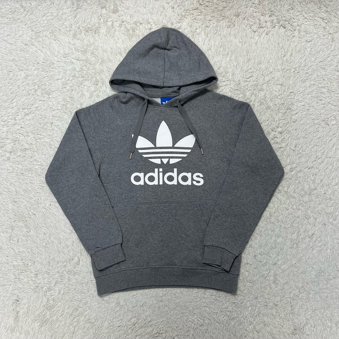 Adidas trefoil grey hoodie 상품이미지4