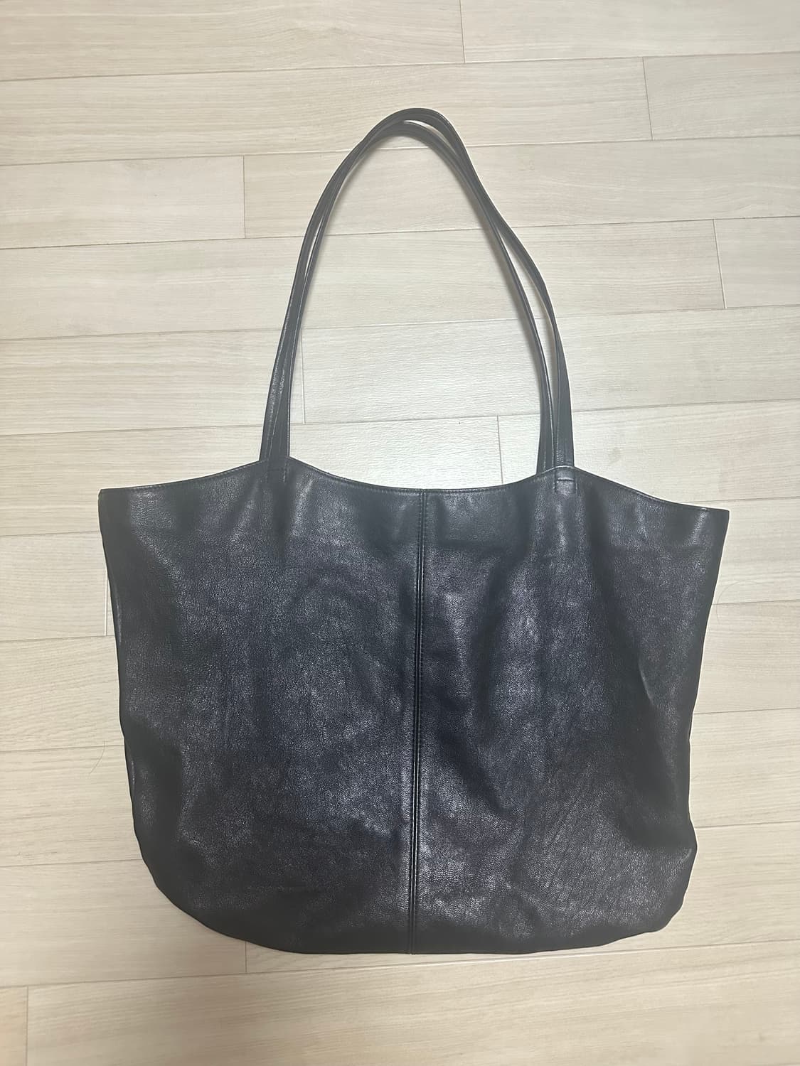 해칭룸 레더 토트백 새상품 상품이미지3