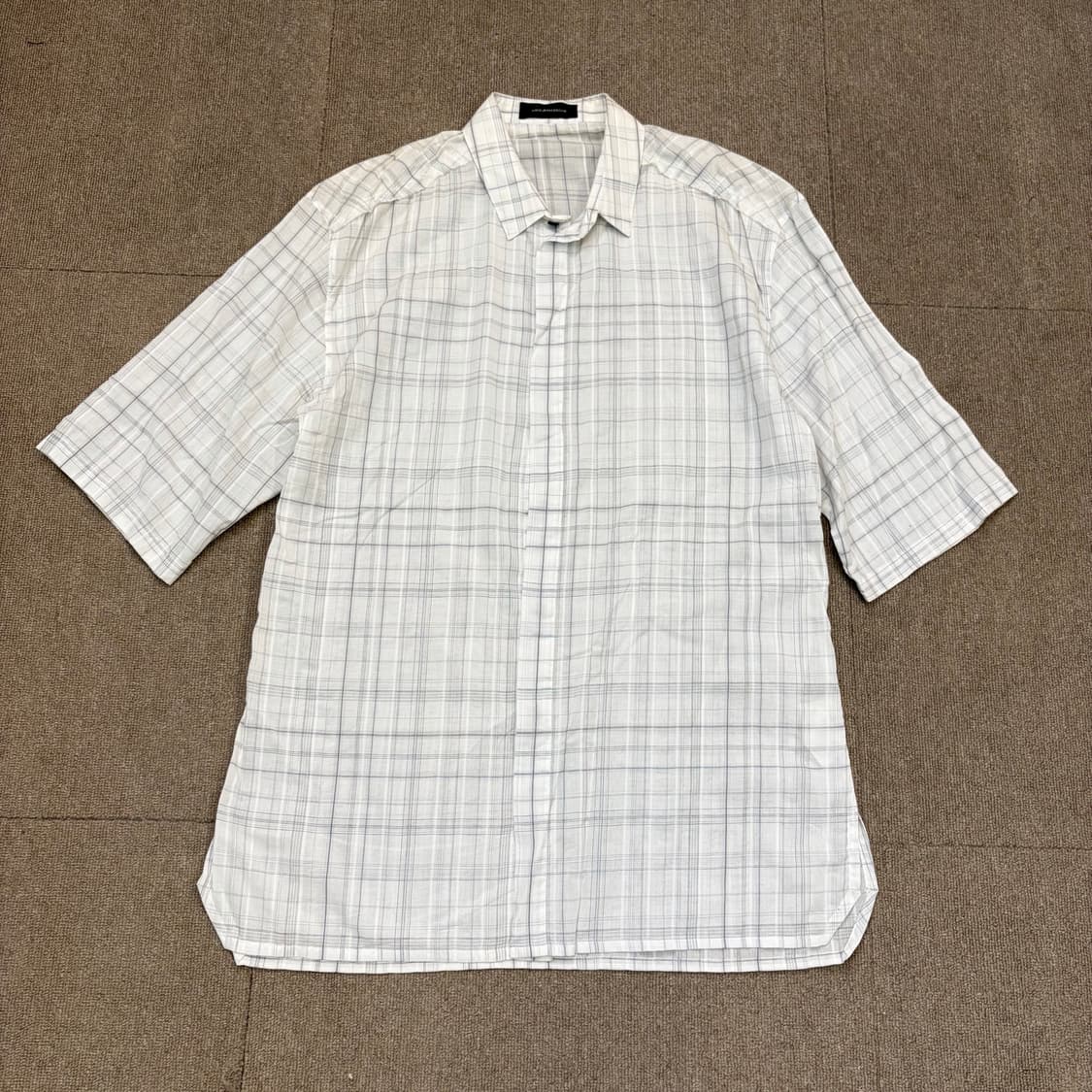 Kris Van Assche 크리스 반 아쉐 썸머 체크 셔츠 48 상품이미지1