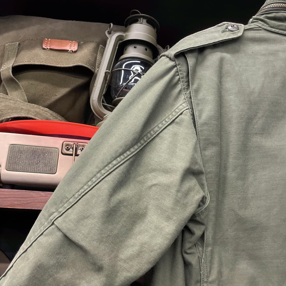 70s M-65 필드 자켓 오리지널 밀리터리 야상 자켓 N352 상품이미지9