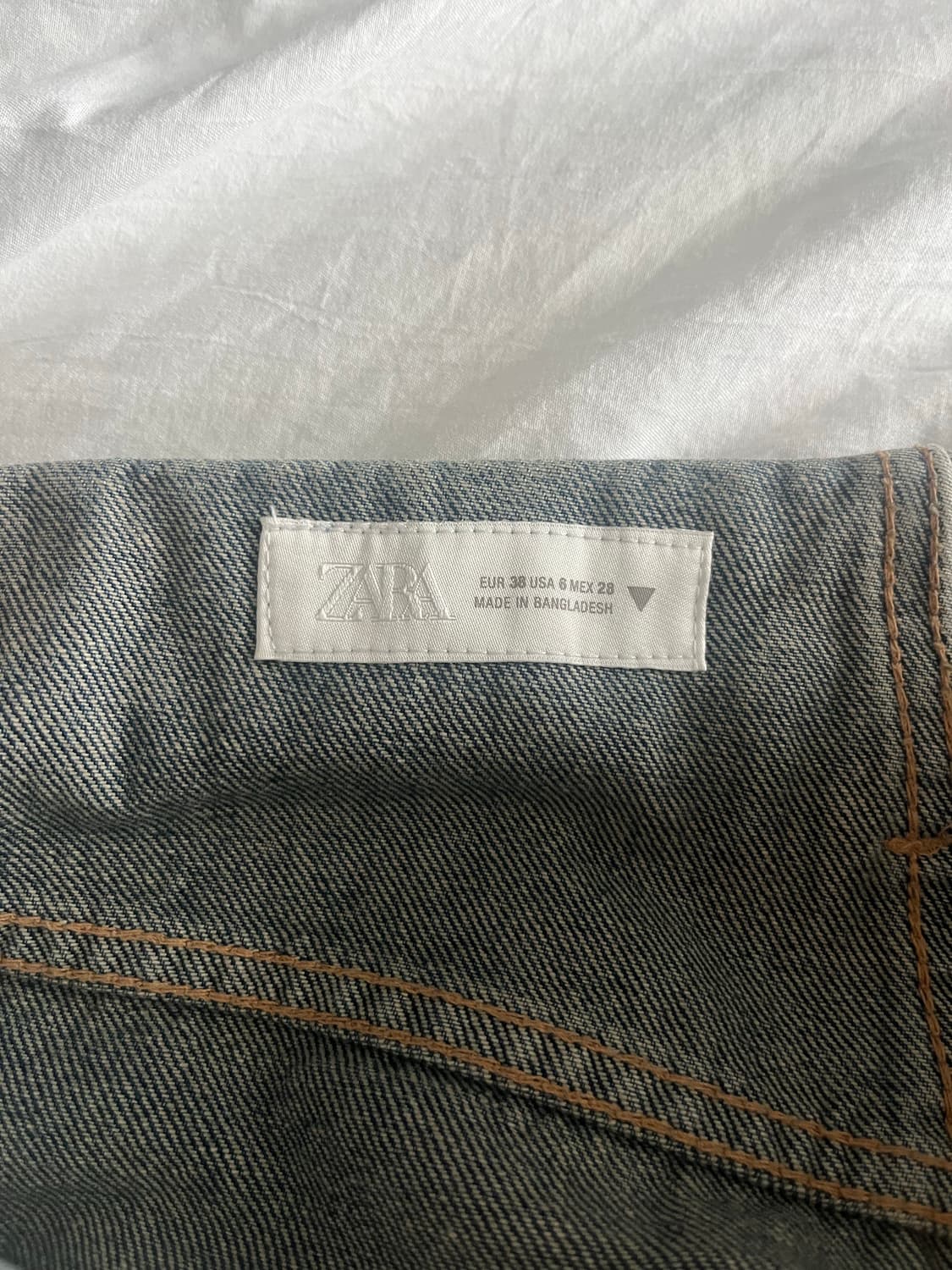 Zara 데님 팬츠 상품이미지3