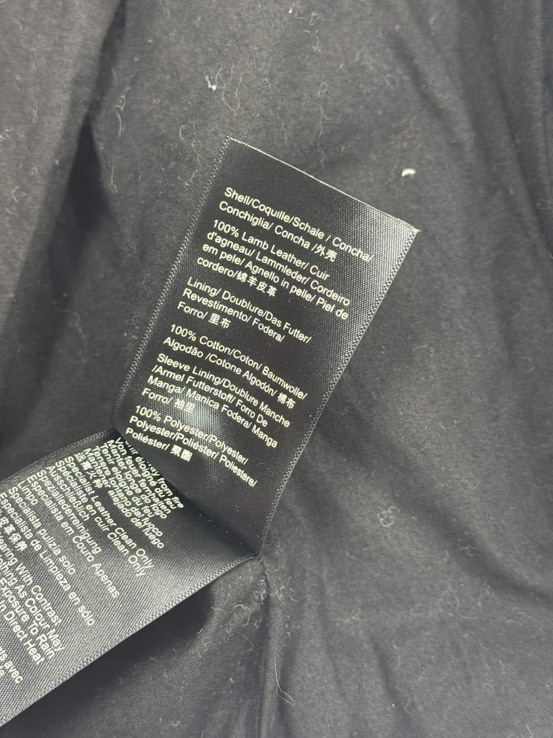 Muubaa  Lambskin 양가죽 100% 쇠맛 라이더 자켓 상품이미지9