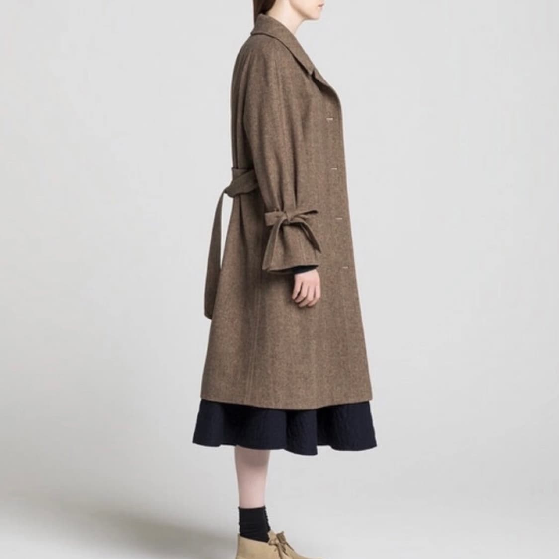 Uniqlo X JW Anderson Herringbone Coat 상품이미지2