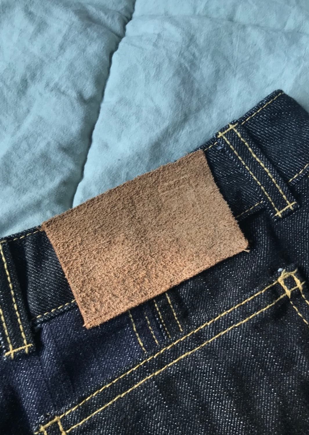 사파리스팟 투 데님 롱 스커트 상품이미지3